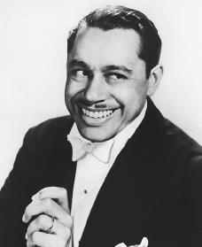 cab calloway -- you may know him from blues brothers where he sung minnie the moocher with its catch cry hi de hi de hi de hi