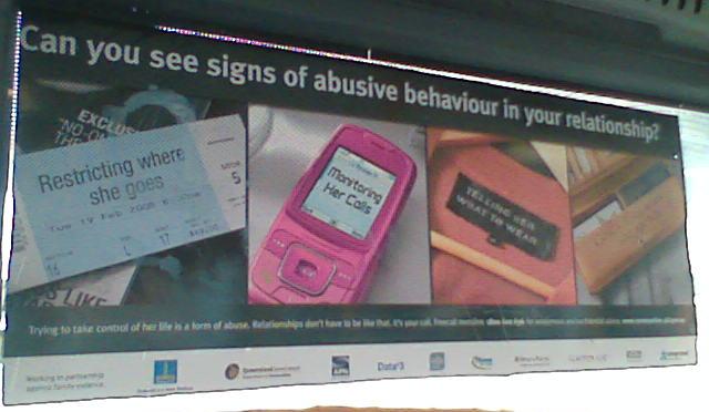 Can you see signs of abusive behaviour in your relationship?
