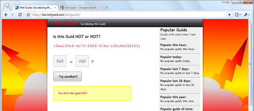 HOT GUIDS - Socializing the Guid
