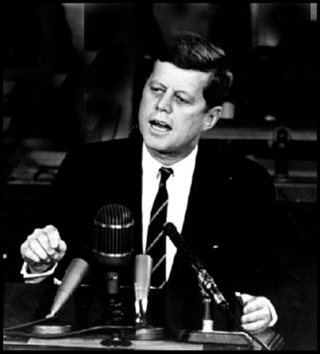 John F# Kennedy speaks his mind about programming techniques