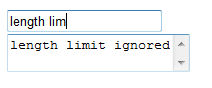 max length ignored on multi-line TextBox