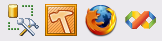 some orange devtool icons