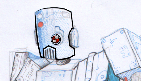 robot detail -- altered in expression design