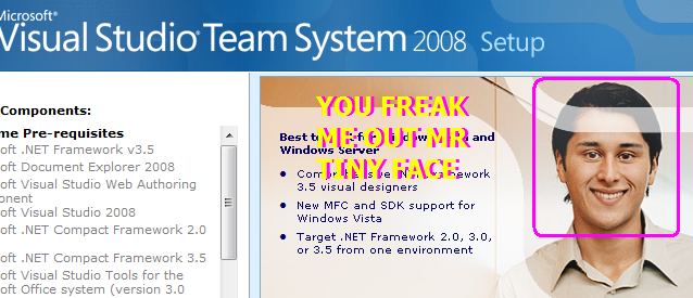 vs2008 install